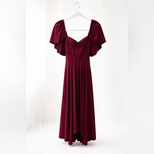 Joyfolie Mia Joy Alana Dress size Small in Oxblood Red